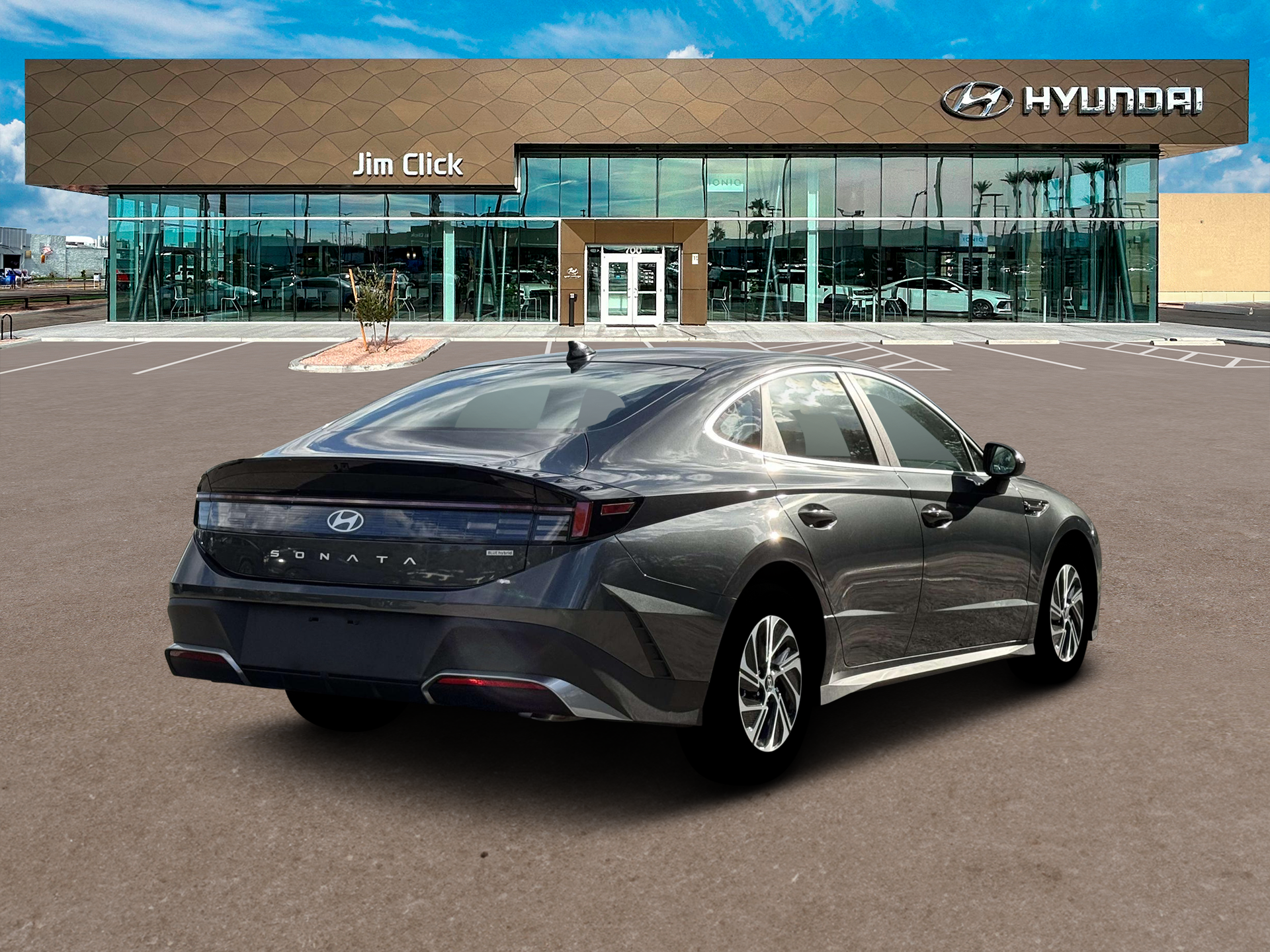 2026 Hyundai SONATA HYBRID Blue